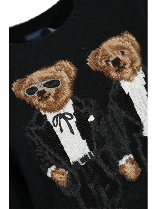 Maglione in misto lana e alpaca con intarsio Polo Bear POLO RALPH LAUREN | 211978619001